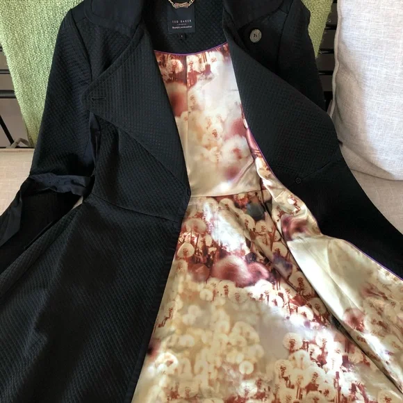 Ted Baker Black Coat - Picture 4 of 9